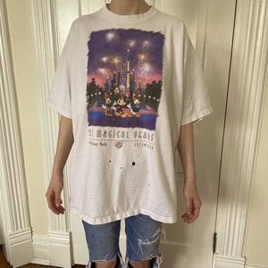 Distressed Vintage Disney Tee Shirt